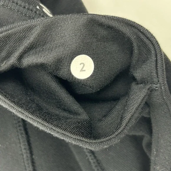 Lululemon Groove Pant Women's 2 Flare Black Reflective Groovy Floral Stretch - Picture 8 of 8